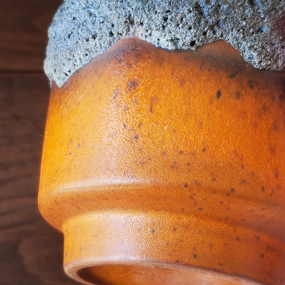 Fat Lava W German Pottery Plant Pots Vintage Mid Century & Excellent Condition - Picture 12 of 16